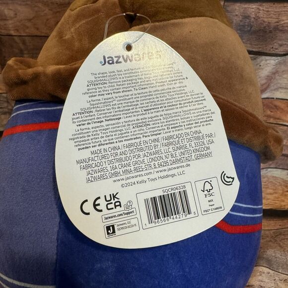 Squishmallows 10" Stranger Things Ahoy Chocolate Pudding Plush Stuffed Toy - Picture 10 of 11